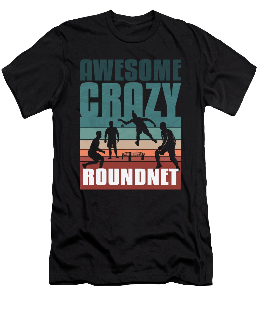 5 Retro Vintage Roundnet Greenoptix T-Shirt