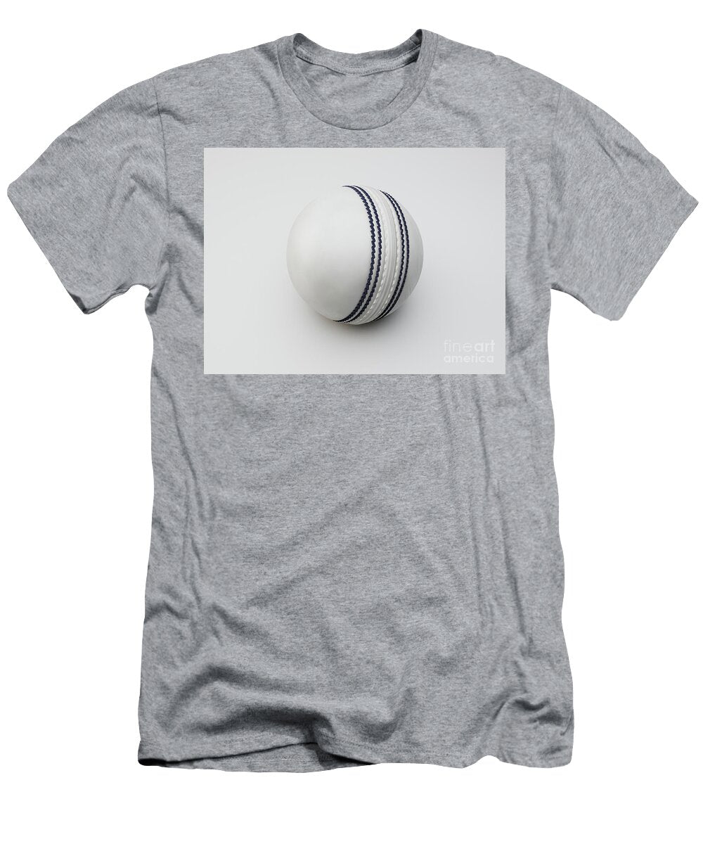 5 White Cricket Ball Allan Swart T-Shirt
