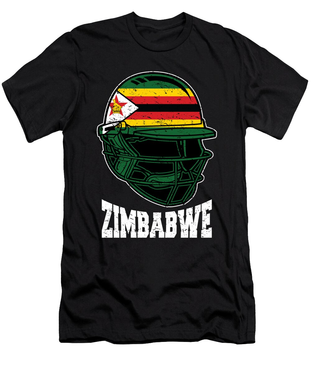 5 Zimbabwe Cricket Kit 2019 Zimbabwean International Fans Gift Martin Hicks T-Shirt