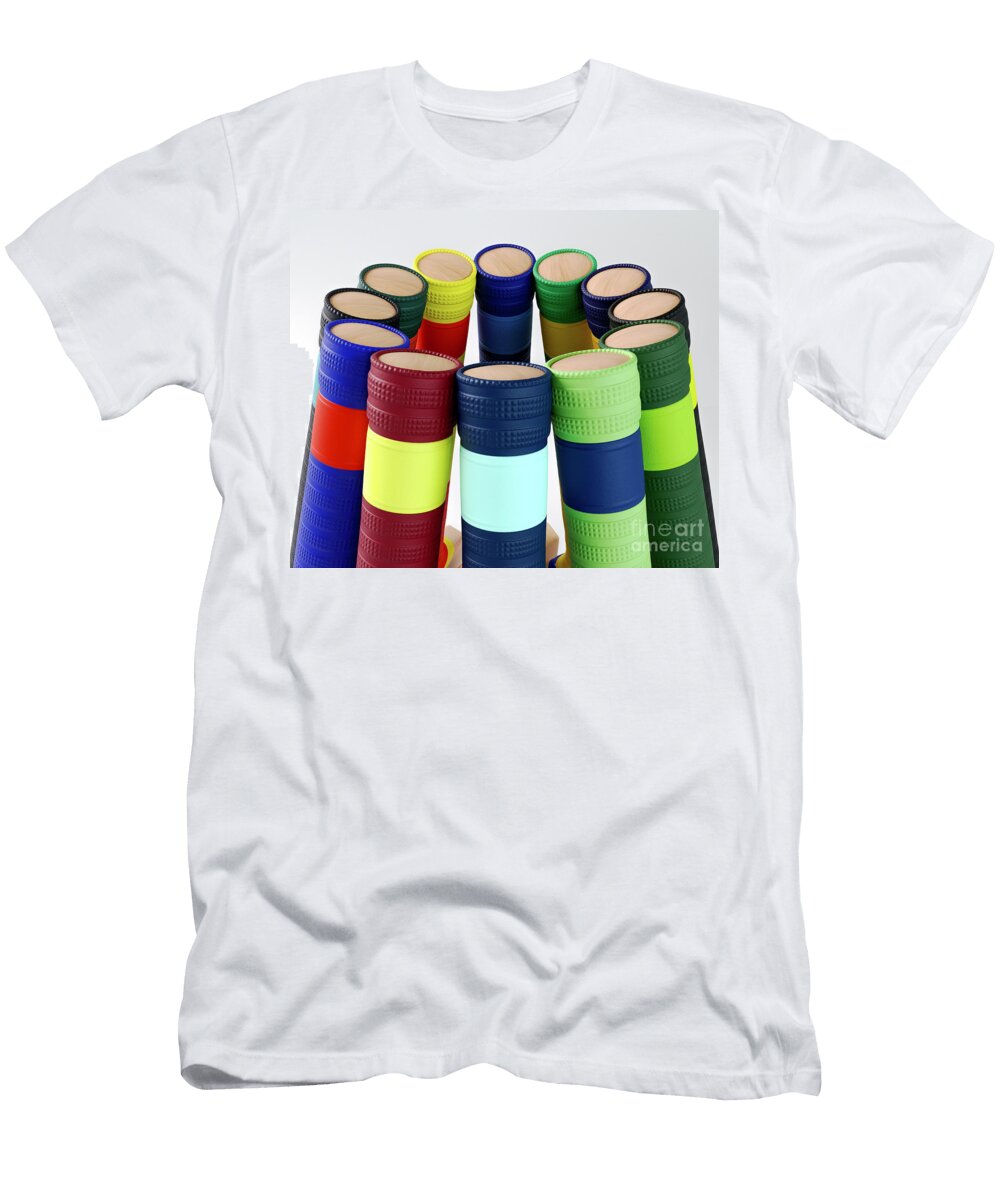 6 Circular Array of Cricket Bats Allan Swart T-Shirt