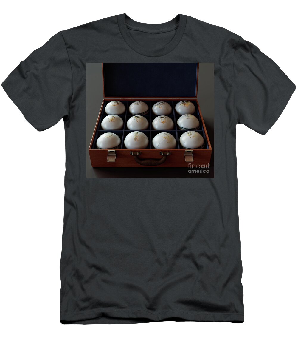 6 Cricket Balls in Display Box Allan Swart T-Shirt