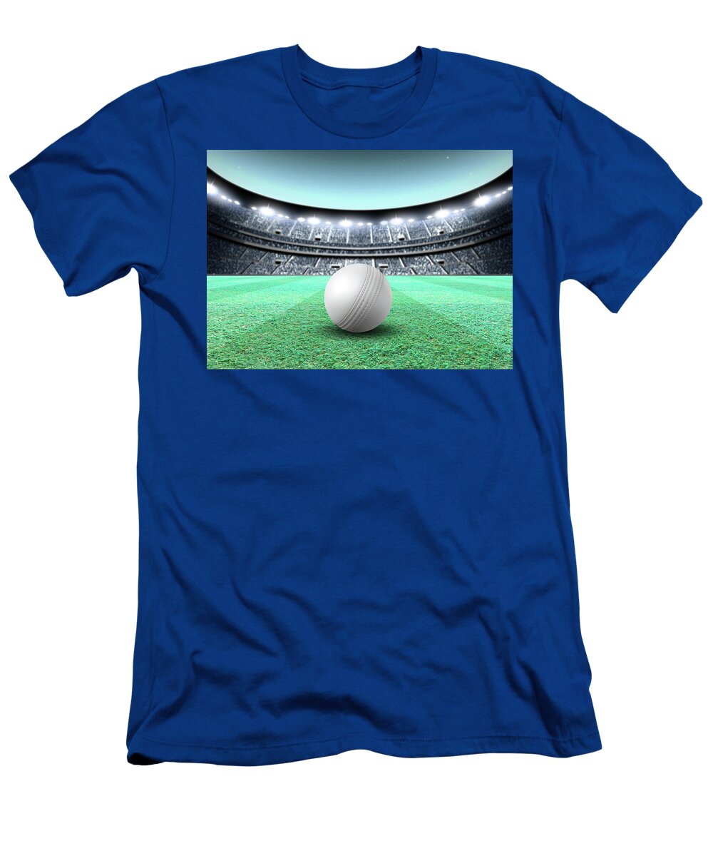 6 Floodlit Stadium Night Allan Swart T-Shirt