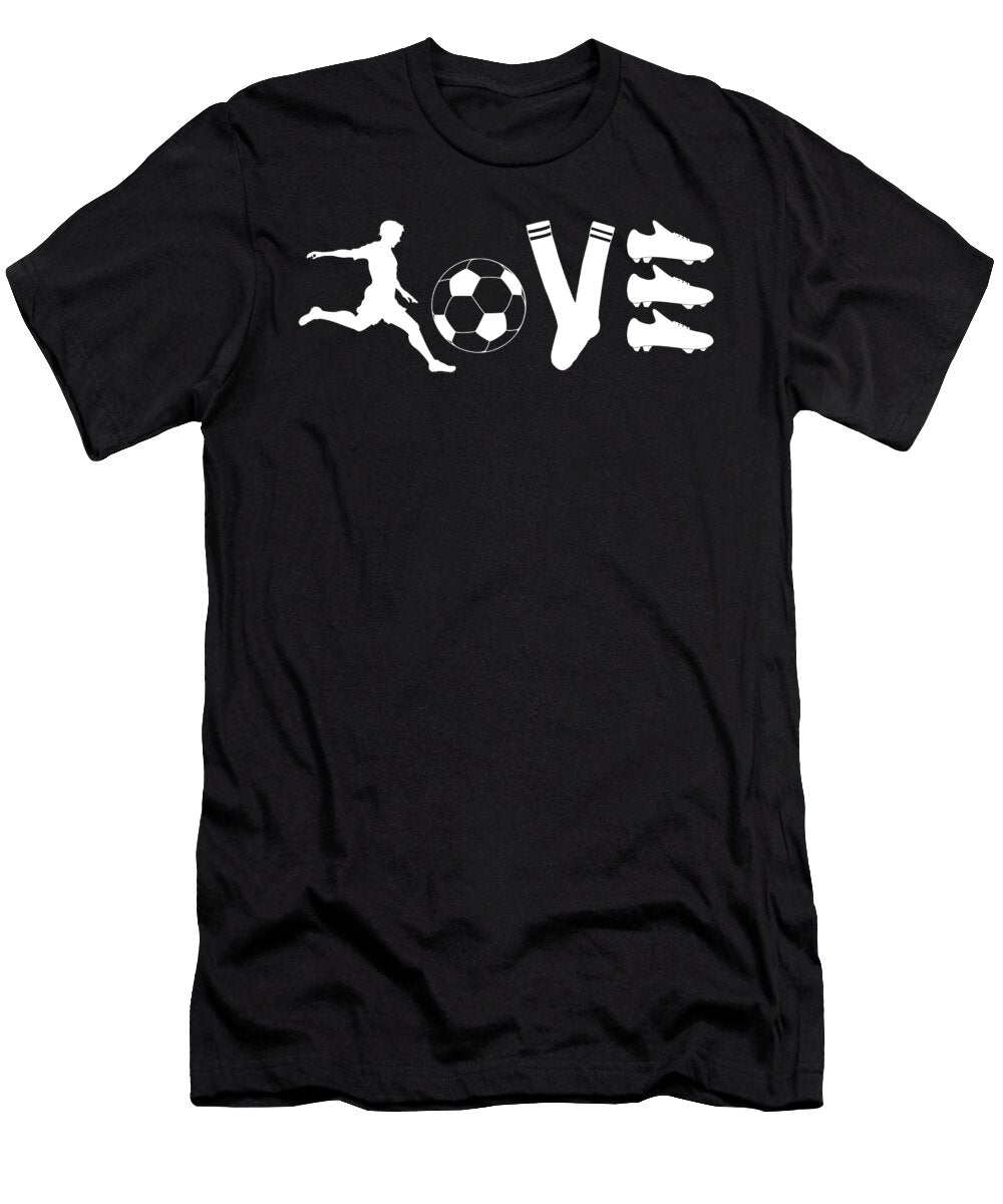 6 Funny Soccer Team Ball Sports Soccer Player Gift Muc Designs T-Shirt