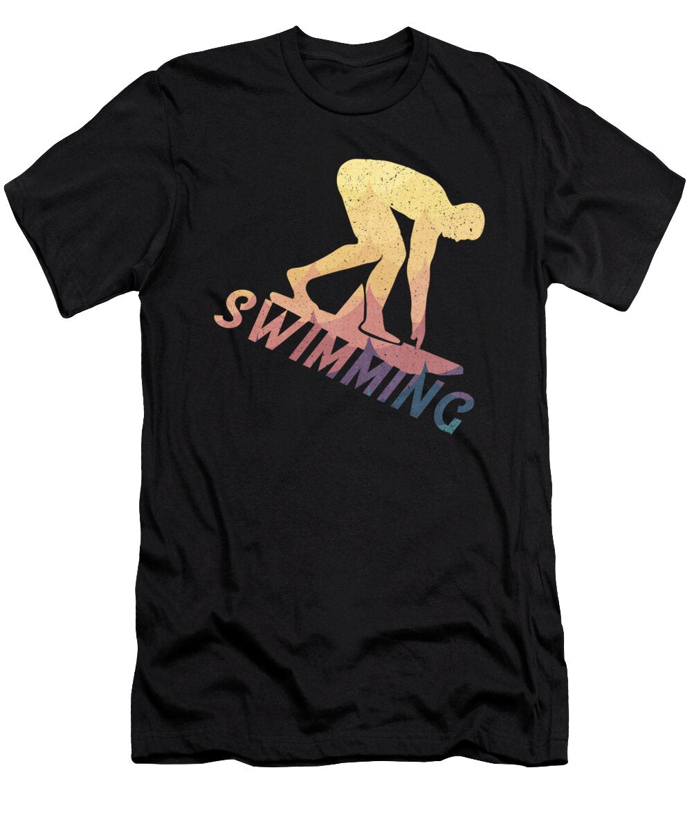 6 Funny Swimming Swimmer Swim Lifeguard Mermaid Teequeen2603 T-Shirt