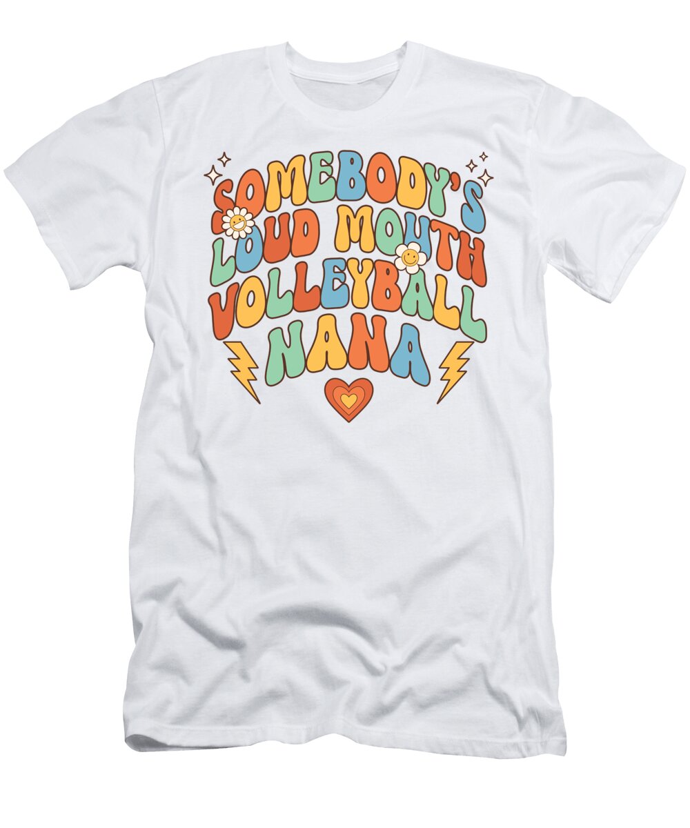 6 Loudmouth Funny Ballroom Nana Mothers Day Deon Du Plessis Art T-Shirt