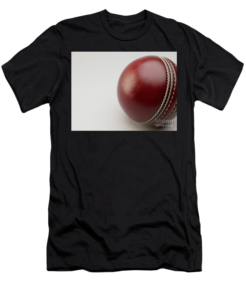 6 Red Cricket Ball Allan Swart T-Shirt