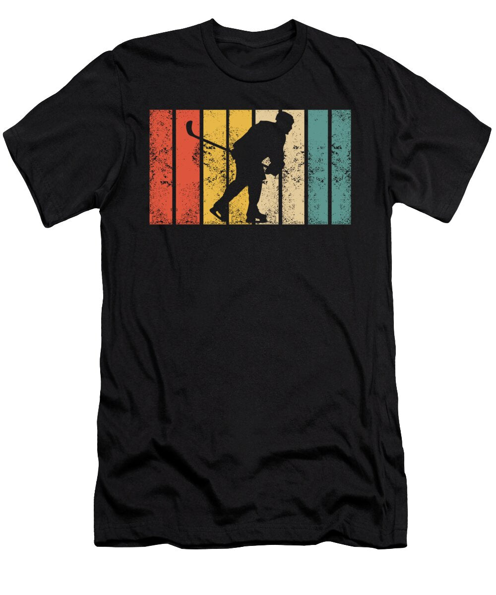 6 Retro Ice Hockey Jonathan Kraske T-Shirt