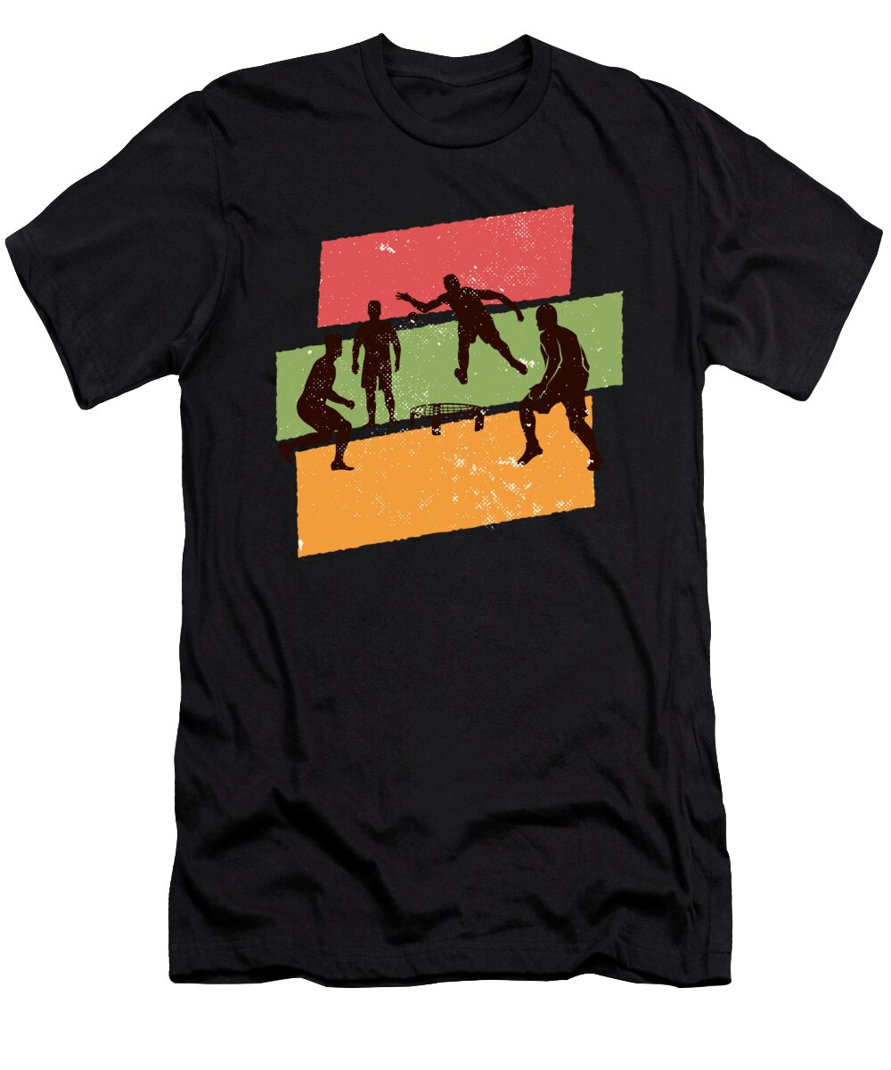 6 Retro Vintage Roundnet Greenoptix T-Shirt