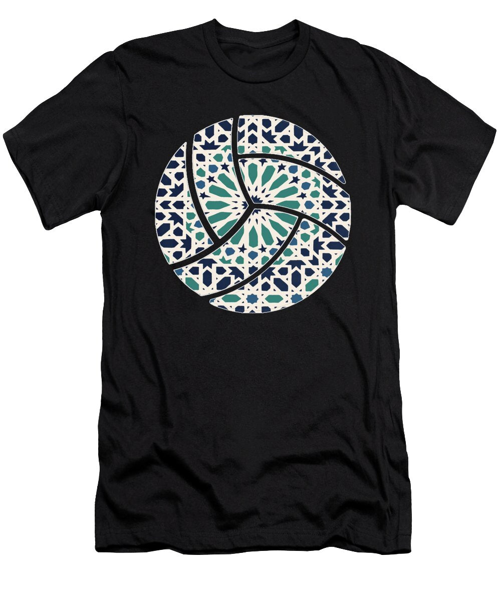 6 Volleyball Mosaic Bruno T-Shirt