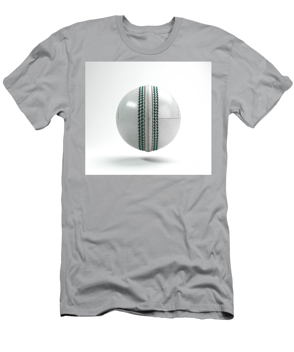 6 White Cricket Ball Allan Swart T-Shirt