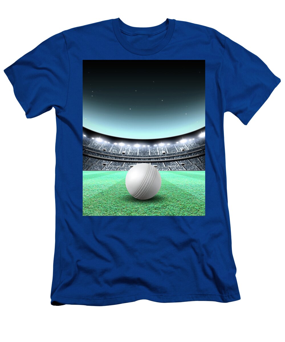 7 Floodlit Stadium Night Allan Swart T-Shirt