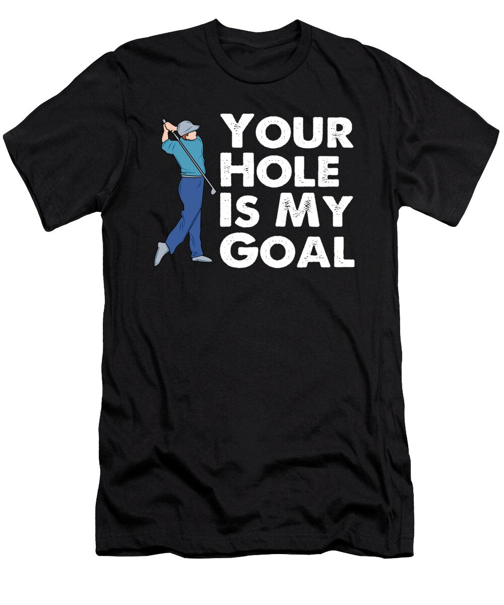 7 Funny Golf Club Ball Hole in One Golfer Gift Muc Designs T-Shirt