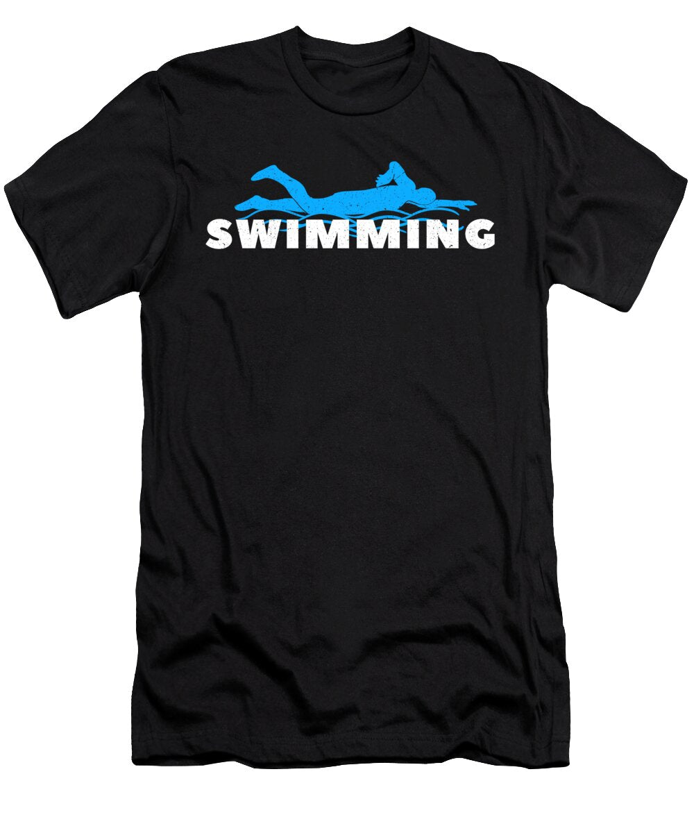 7 Funny Swimming Swimmer Swim Lifeguard Mermaid Teequeen2603 T-Shirt