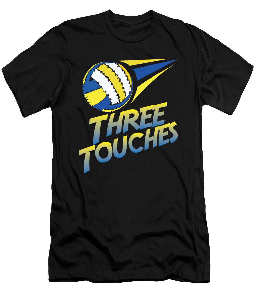 7 I Love Volleyball Team Player Ball Teequeen2603 T-Shirt