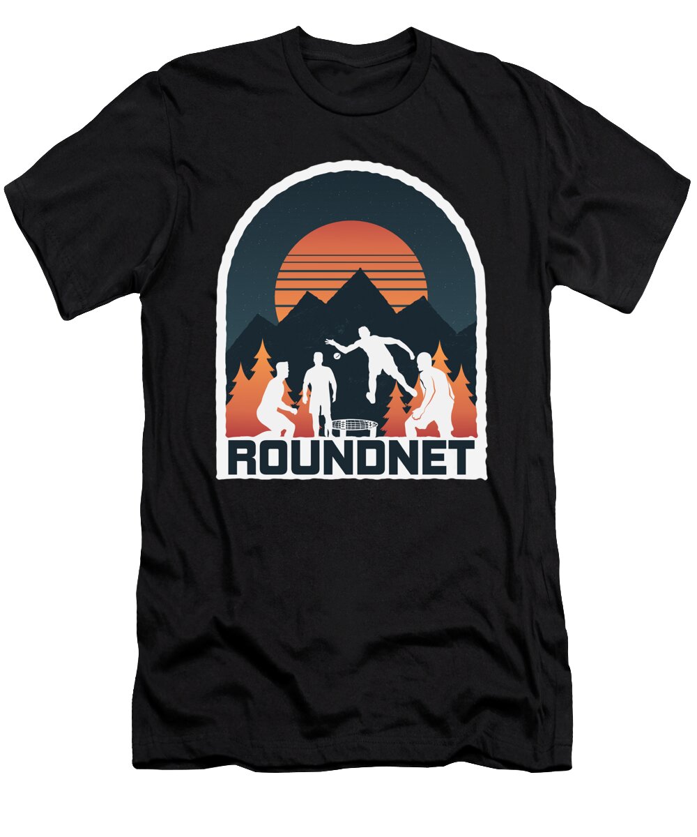 7 Roundnet Wonderful Nature Greenoptix T-Shirt