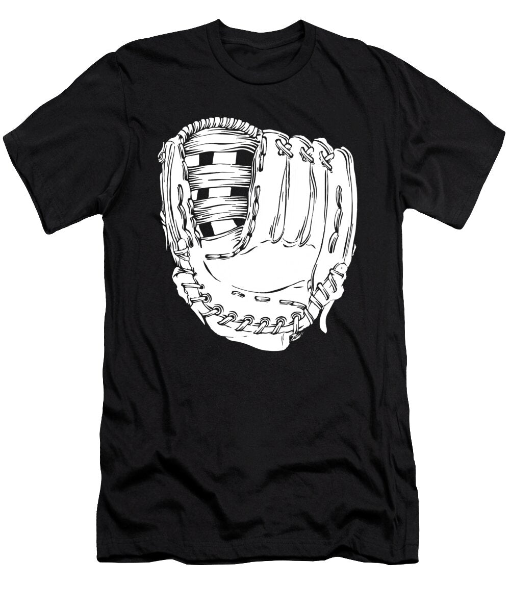 7 Softball Catcher Pitcher Batter Softball Crazy Squirrel T-Shirt