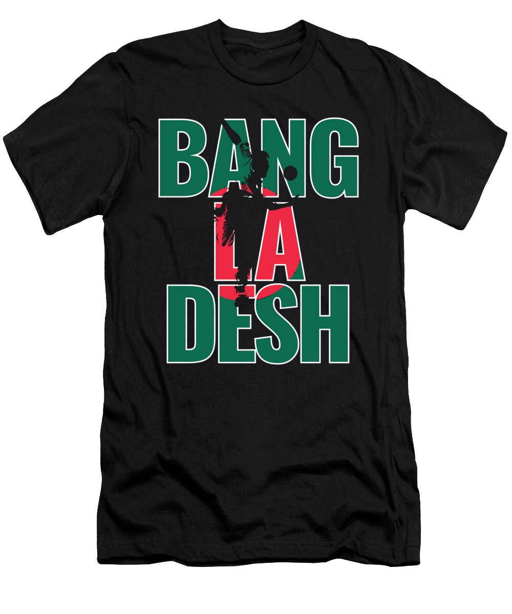 8 Bangladesh Cricket Kit 2019 Bangladeshi International Fans Gift Martin Hicks T-Shirt