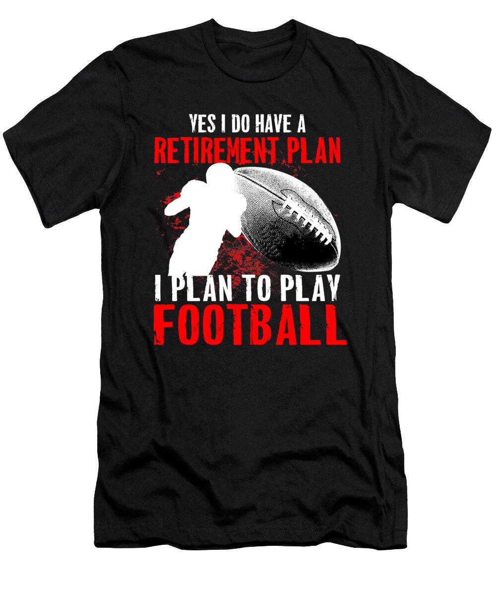 8 Funny American Football Player Gift USA Sunday Muc Designs T-Shirt