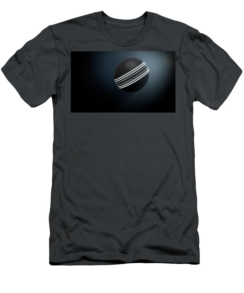 8 Futuristic Neon Sports Ball Allan Swart T-Shirt