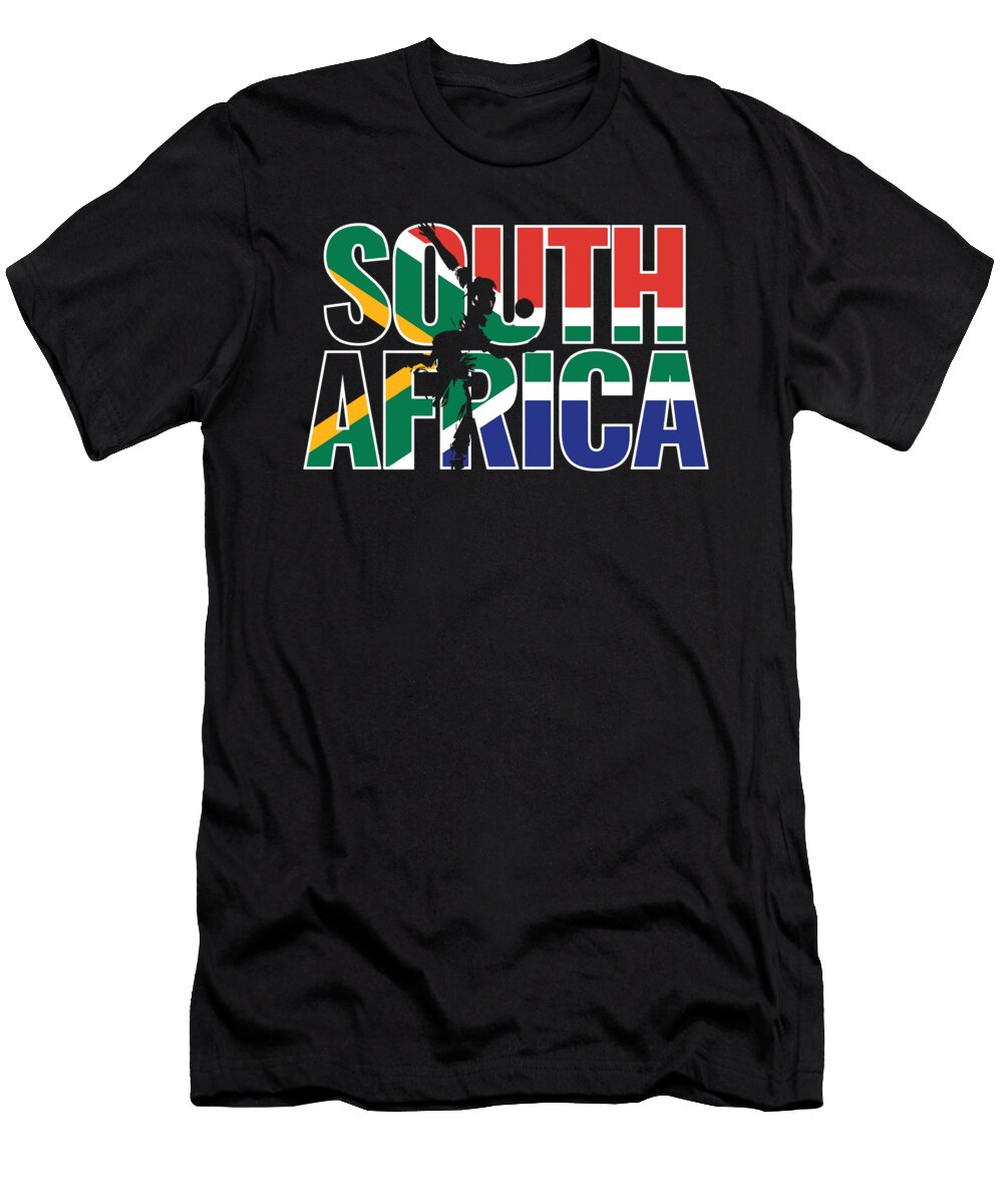 8 South Africa Cricket Kit 2019 South African International Fans Gift Martin Hicks T-Shirt
