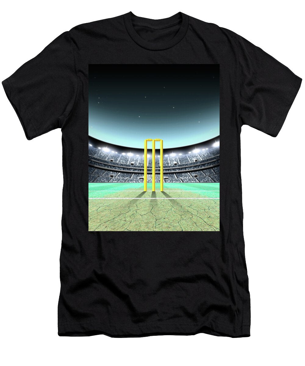 9 Floodlit Stadium Night Allan Swart T-Shirt