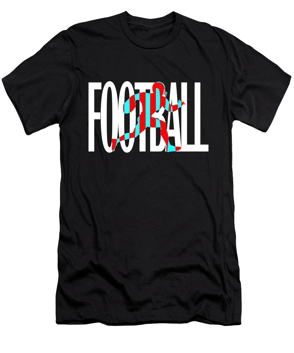 9 Funny American Football Player Gift USA Sunday Muc Designs T-Shirt