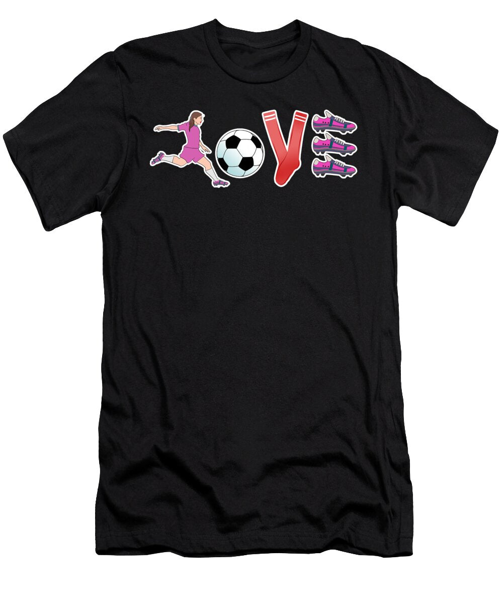 9 Funny Soccer Team Ball Sports Soccer Player Gift Muc Designs T-Shirt