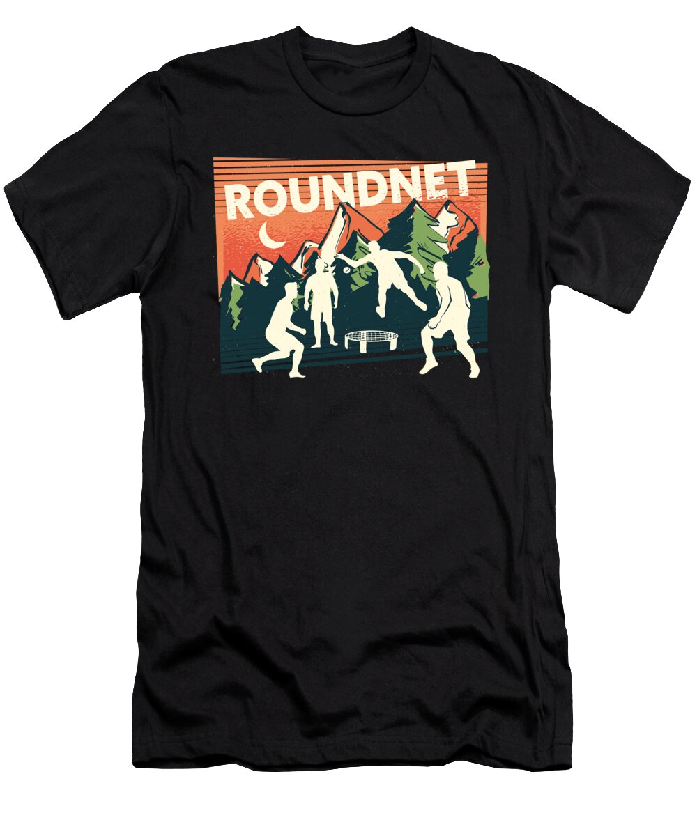 9 Roundnet Wonderful Nature Greenoptix T-Shirt