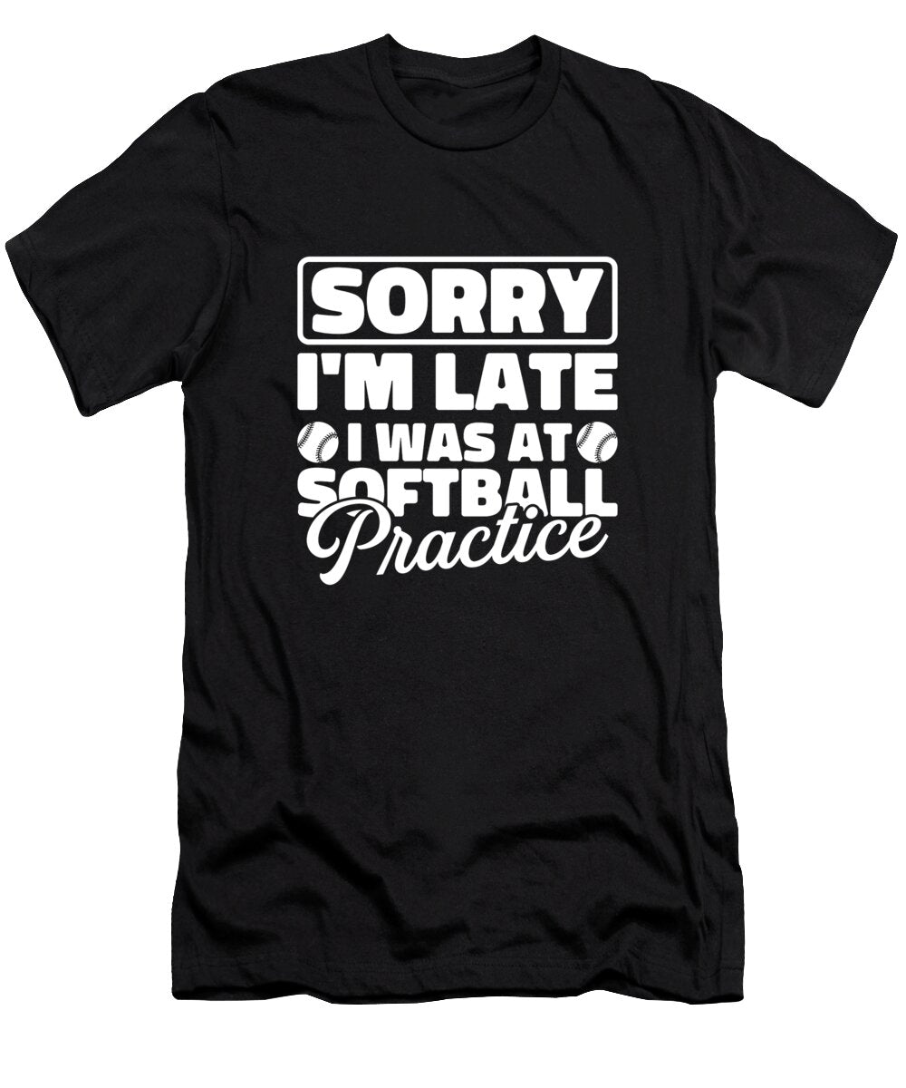 9 Softball Pitcher Batter Catcher Softball Crazy Squirrel T-Shirt
