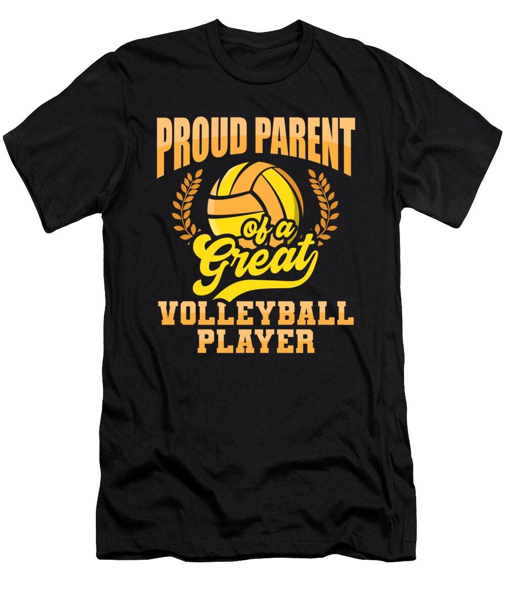 9 Volleyball Beach Vball Volleyball Mom Crazy Squirrel T-Shirt