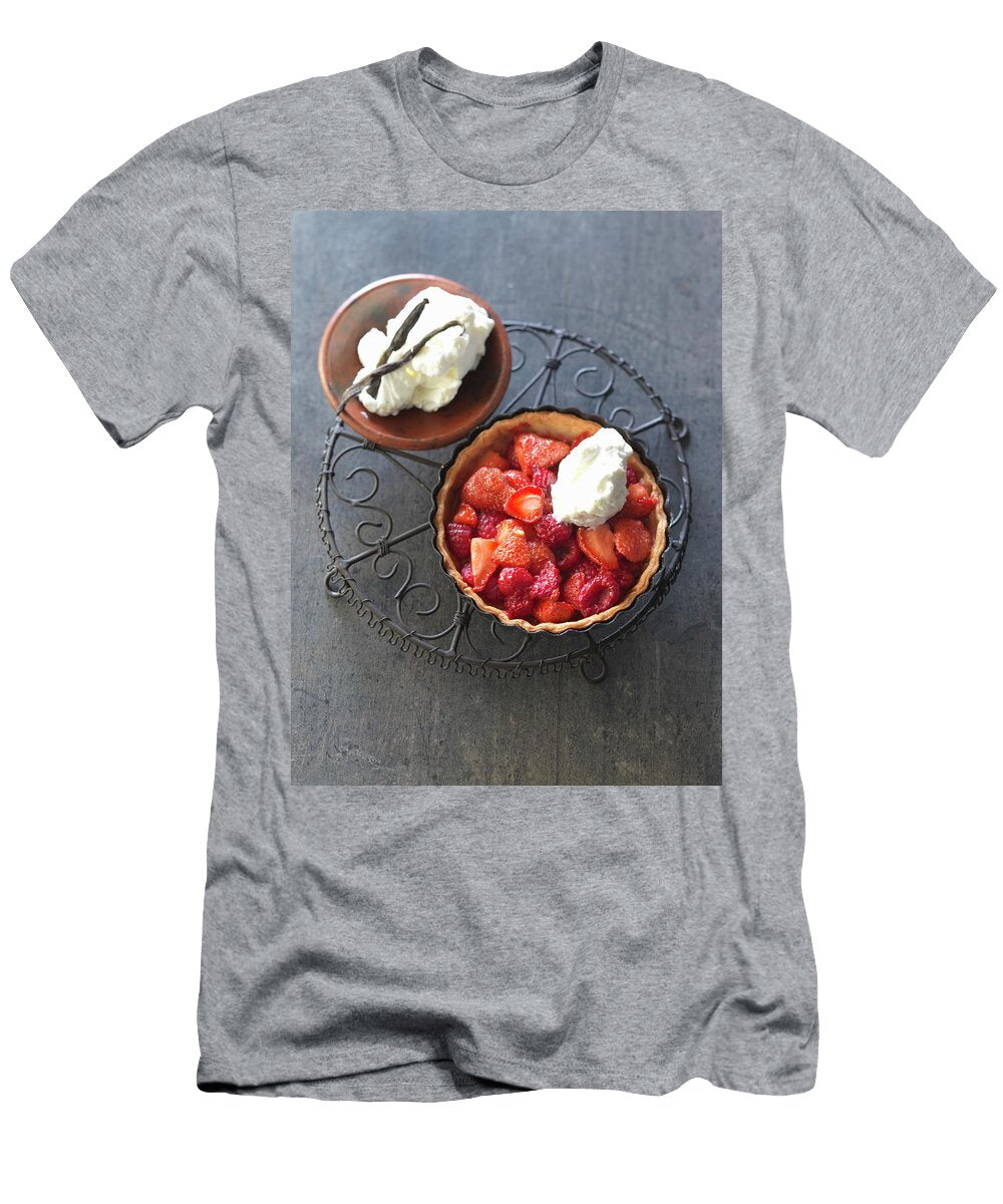 A Berry Tart on a Decorative Grill Ulrike Koeb T-Shirt