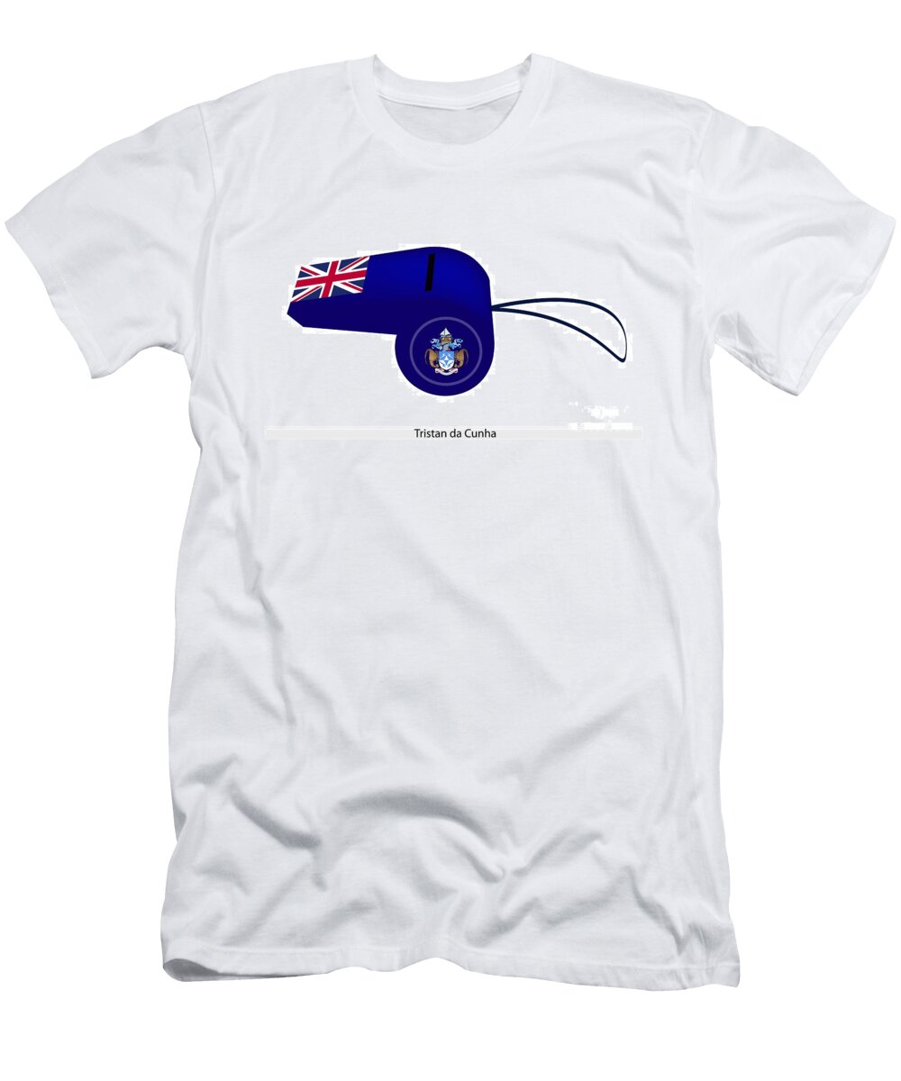 A Blue Whistle of Tristan Da Cunha Iam Nee T-Shirt