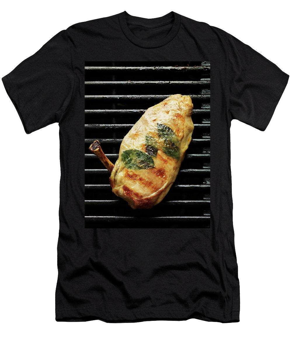 A Chicken Breast with Herbs on a Barbecue Herbert Lehmann T-Shirt