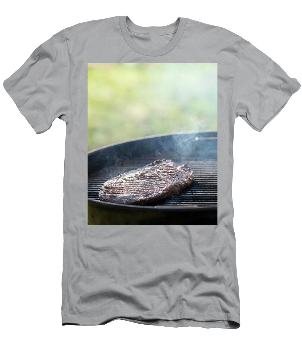 A Flank Steak on a Barbecue Jo Kirchherr T-Shirt