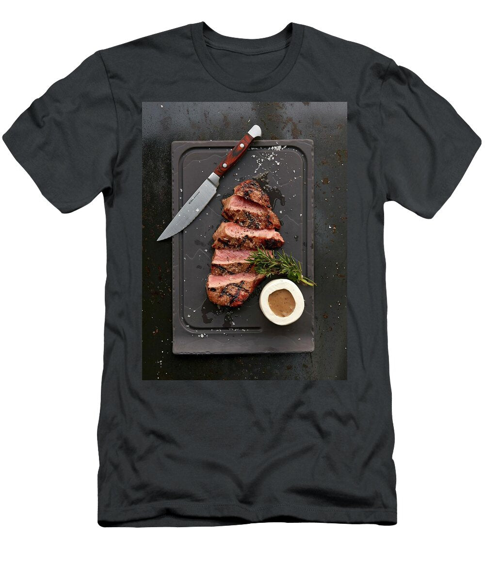 A Grilled Ribeye Steak with Sauce Robbert Koene T-Shirt