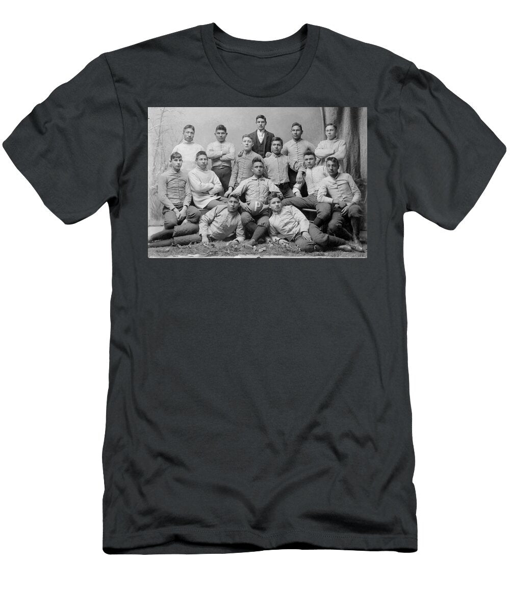 A Native American College Football Team the Pirates 1879 Celestial Images T-Shirt