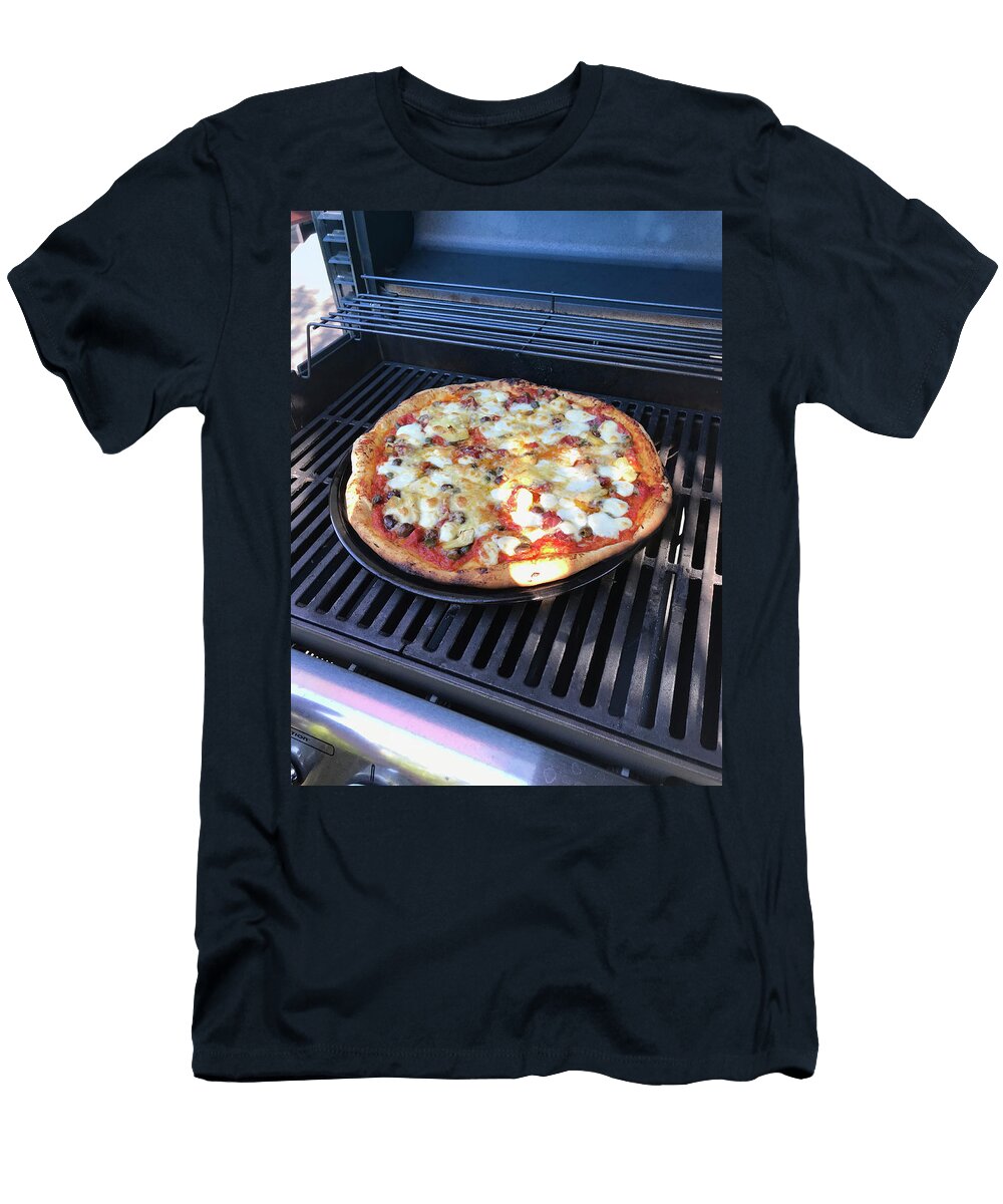 A Pizza on a Grill Eising Studio T-Shirt