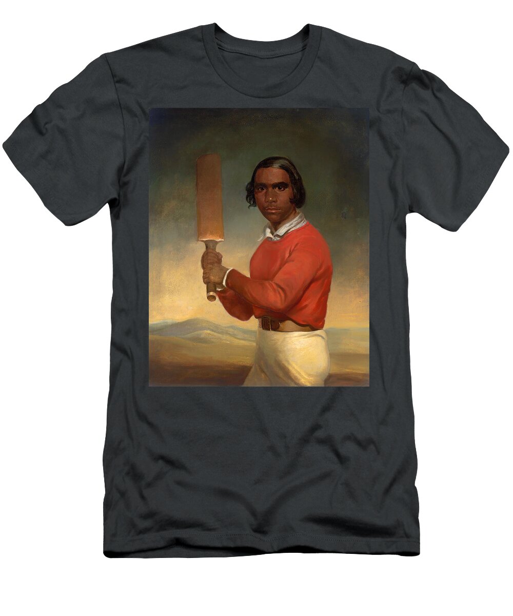 A Portrait of Nannultera a Young Poonindie Cricketer Jim Crossland T-Shirt