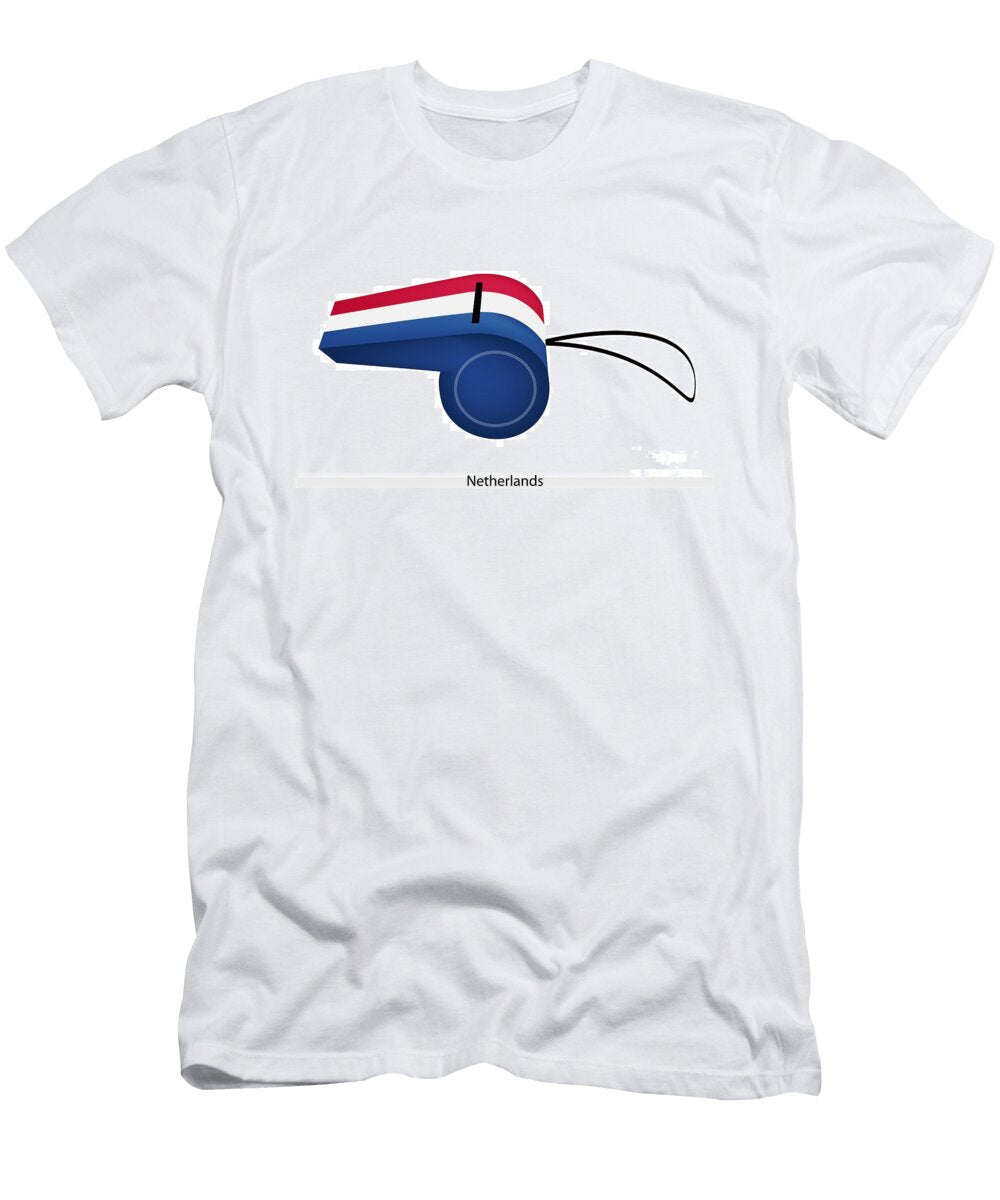 A Red White and Blue Whistle of Netherlands Iam Nee T-Shirt