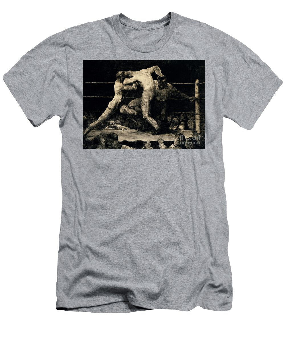 A Stag At Sharkeys 1917 George Wesley Bellows T-Shirt