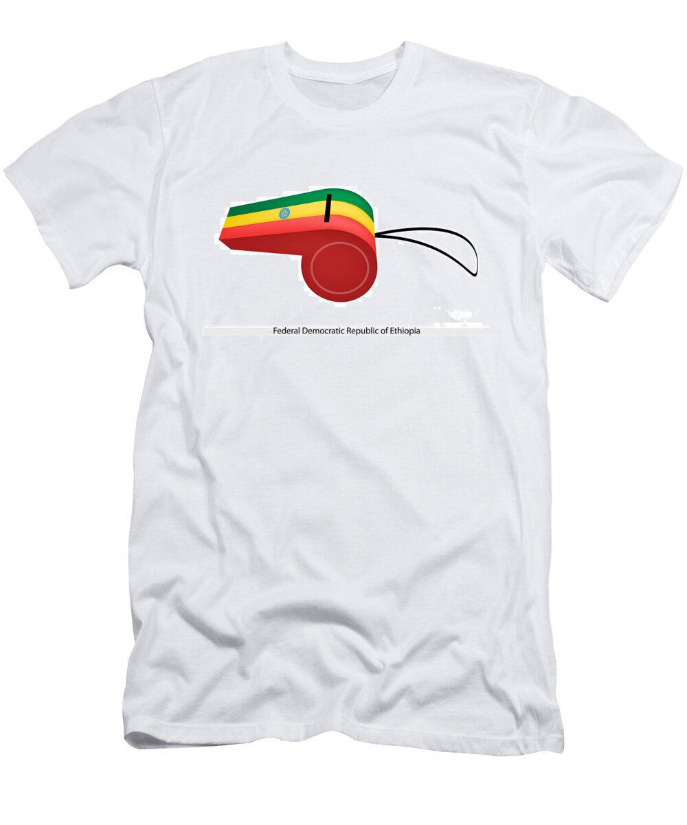 A Whistle of Federal Democratic Republic of Ethiopia Iam Nee T-Shirt