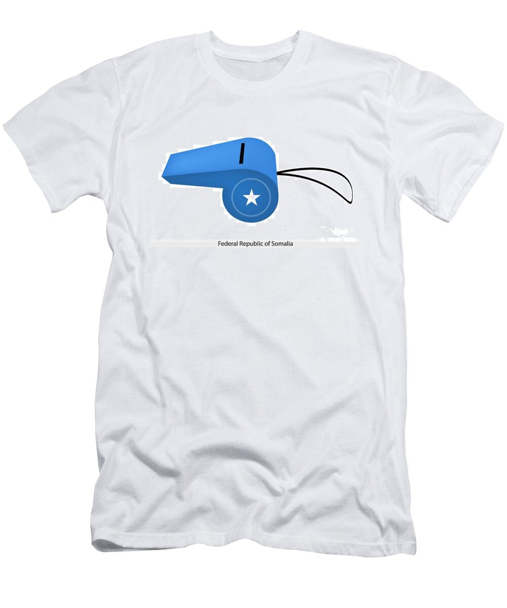 A Whistle of Federal Republic of Somalia Iam Nee T-Shirt