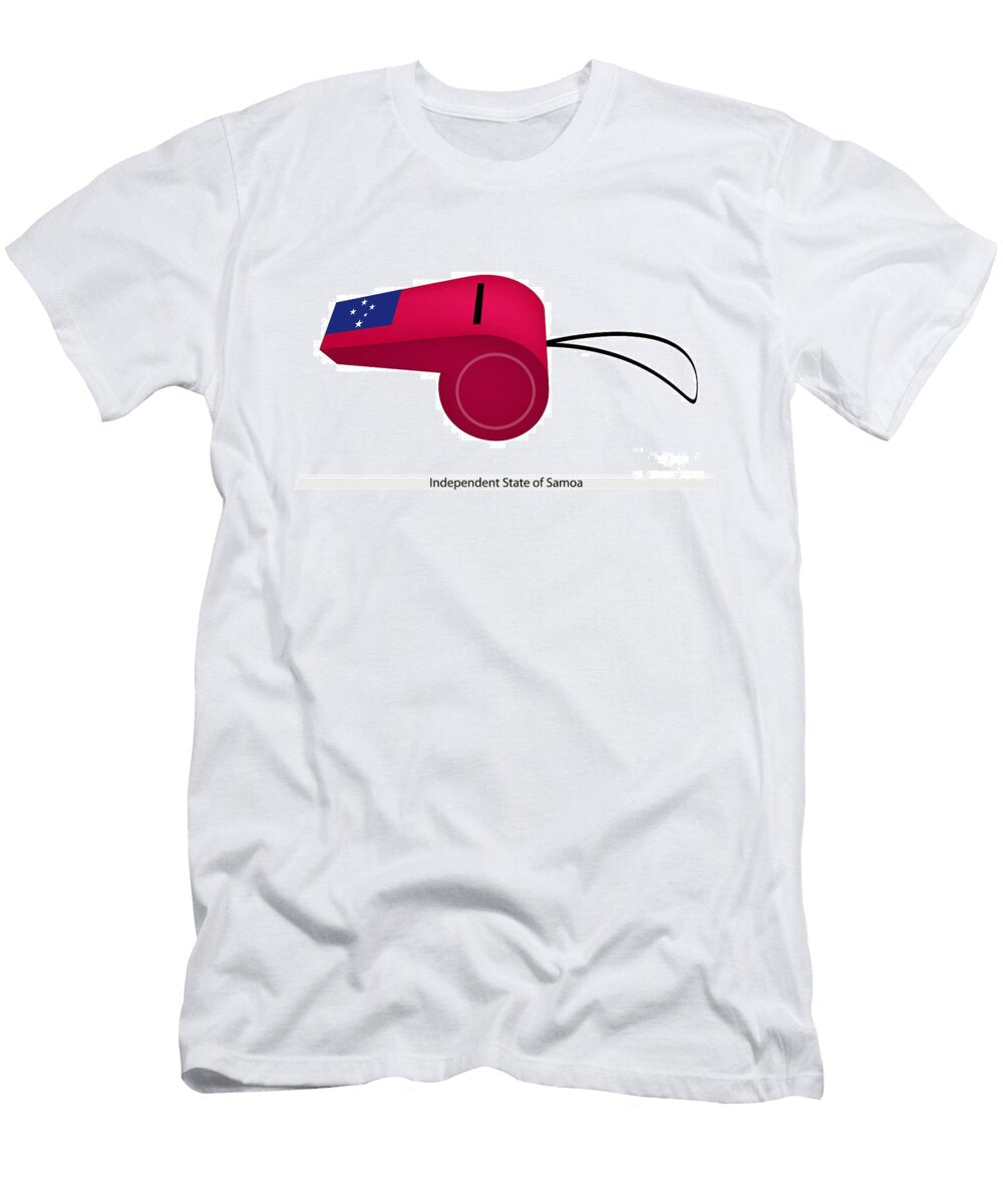 A Whistle of Independent State of Samoa Iam Nee T-Shirt