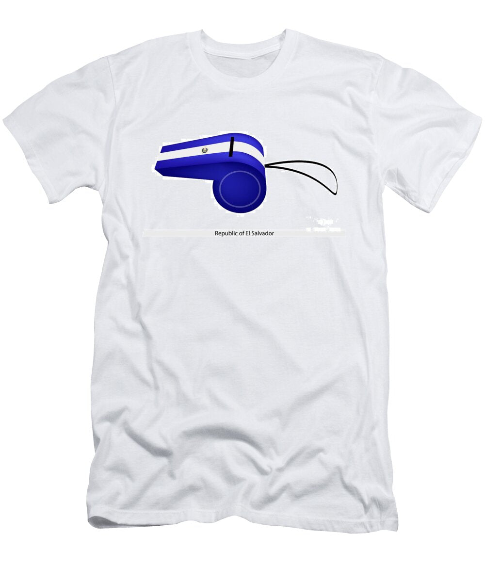 A Whistle of Republic of El Salvador Iam Nee T-Shirt
