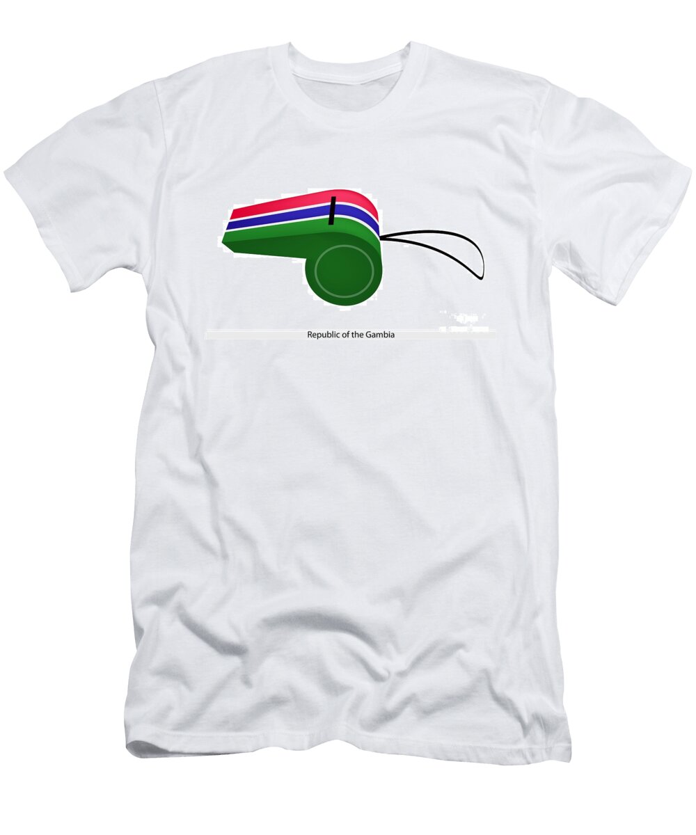 A Whistle of Republic of the Gambia Iam Nee T-Shirt