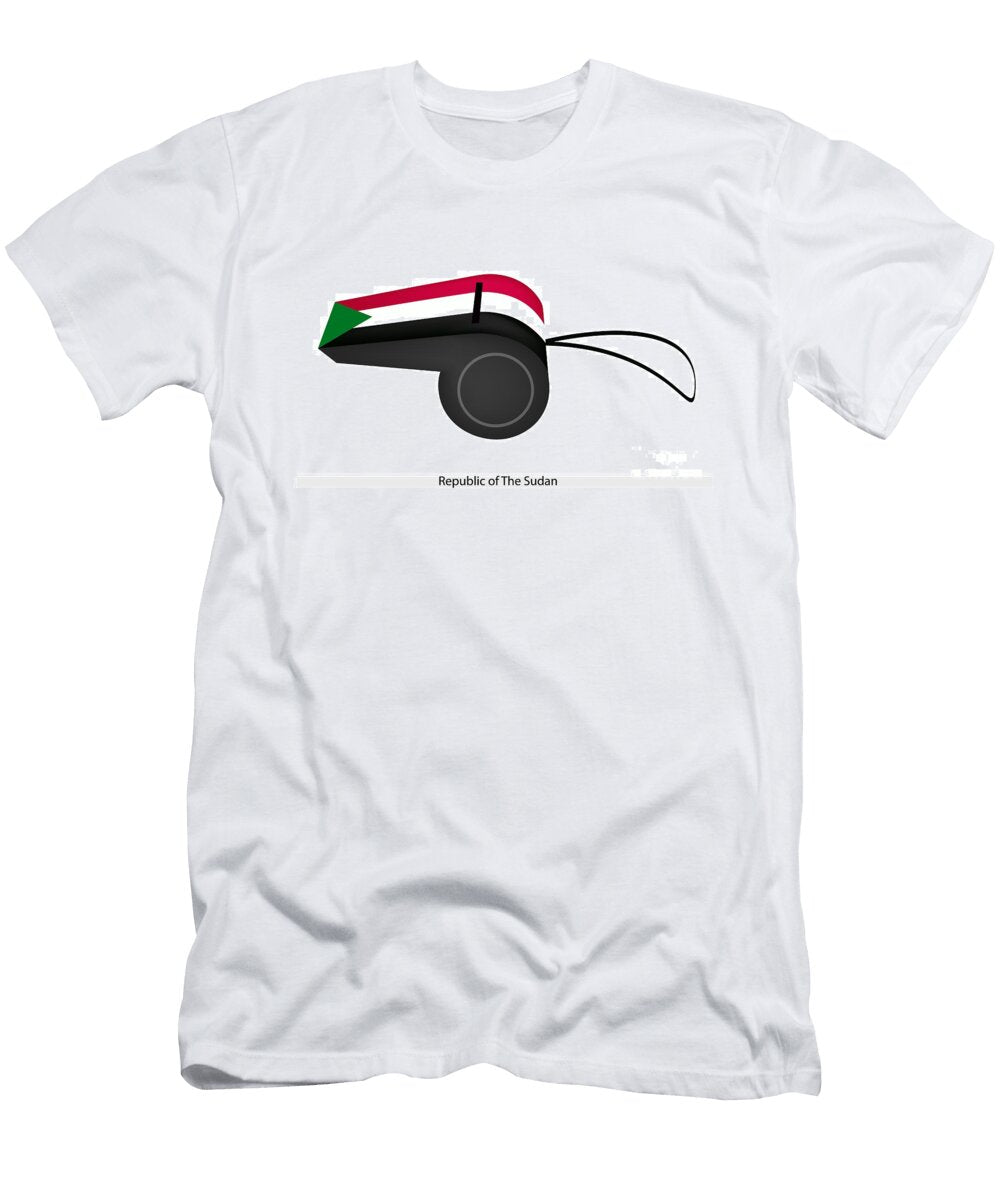 A Whistle of Republic of the Sudan Iam Nee T-Shirt