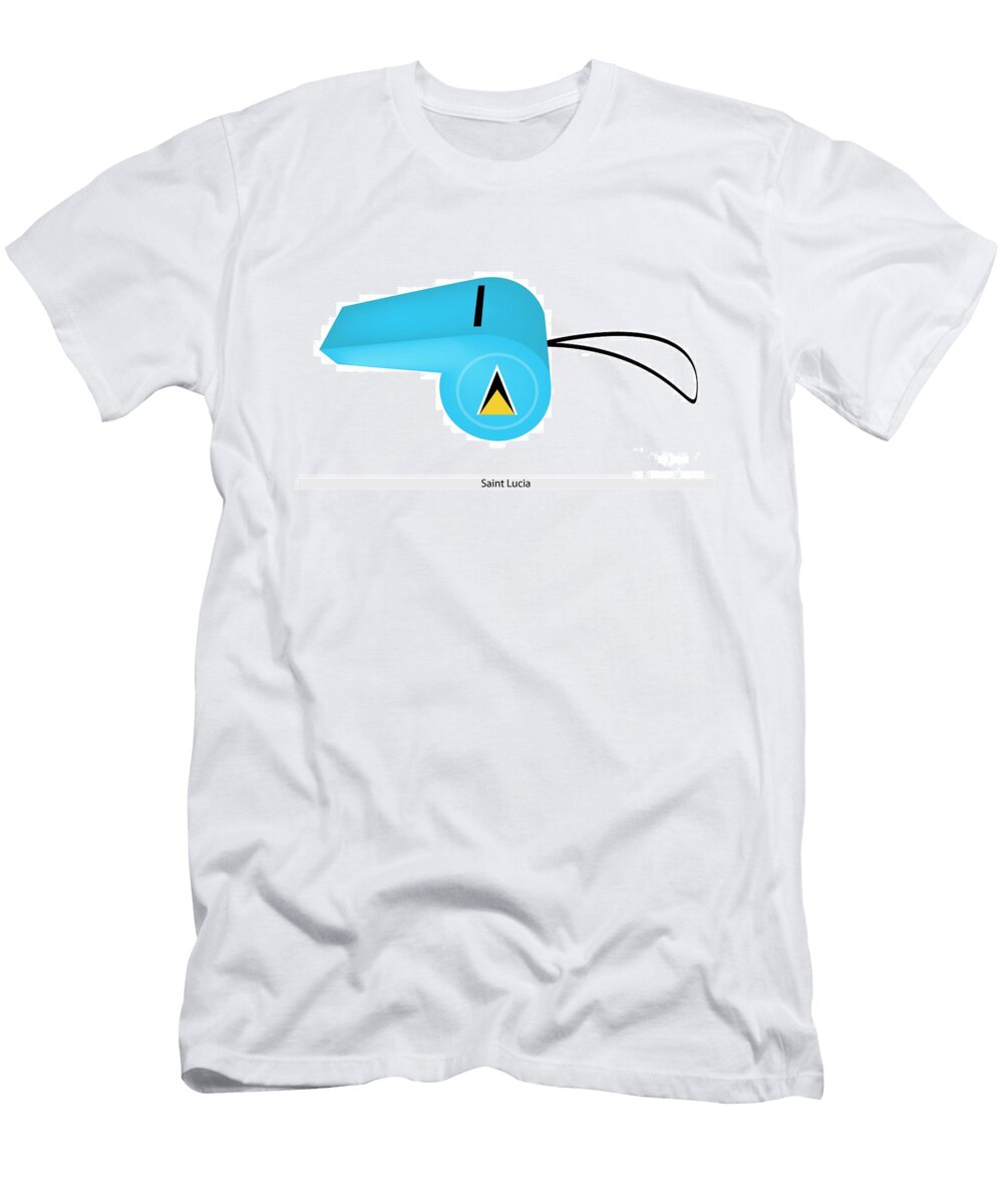 A Whistle of Saint Lucia Iam Nee T-Shirt