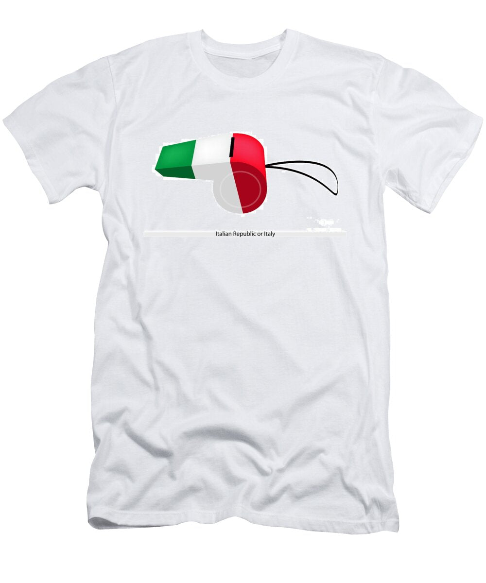 A Whistle of the Italian Republic or Italy Iam Nee T-Shirt