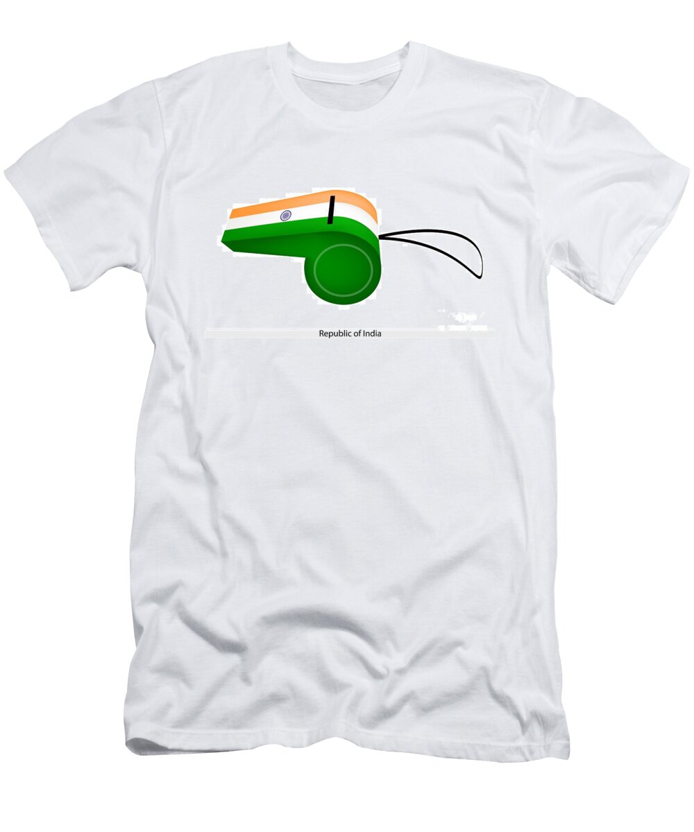A Whistle of the Republic of India Iam Nee T-Shirt