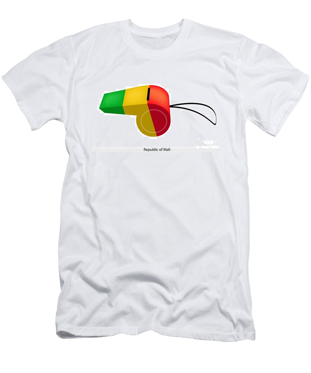 A Whistle of the Republic of Mali Iam Nee T-Shirt